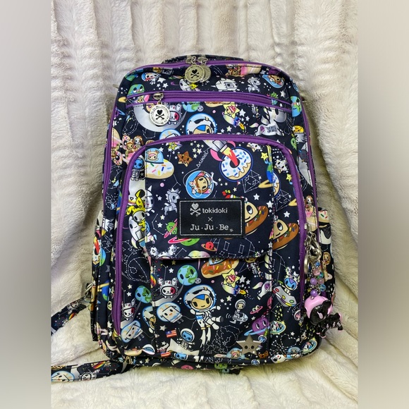tokidoki Handbags - 🌈SOLD🌈JuJuBe x Tokidoki Space Place Donut Unicorn Kawaii Full Size Large Pack